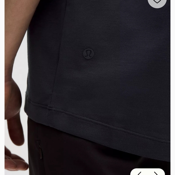 NWT lululemon athletica Men's Black Polo Shirt - Picture 3 of 8
